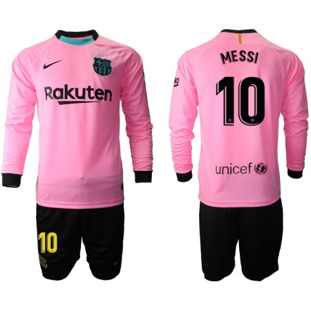 FC Barcelona Lionel Messi 10 Kind Third Tenue 2020-21 L/S